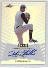 2014 Leaf Metal Draft Silver Prismatic Foster Griffin #BA-FG1 Auto 0t3