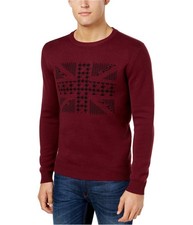Ben Sherman Mens Union Jack Knit Sweater