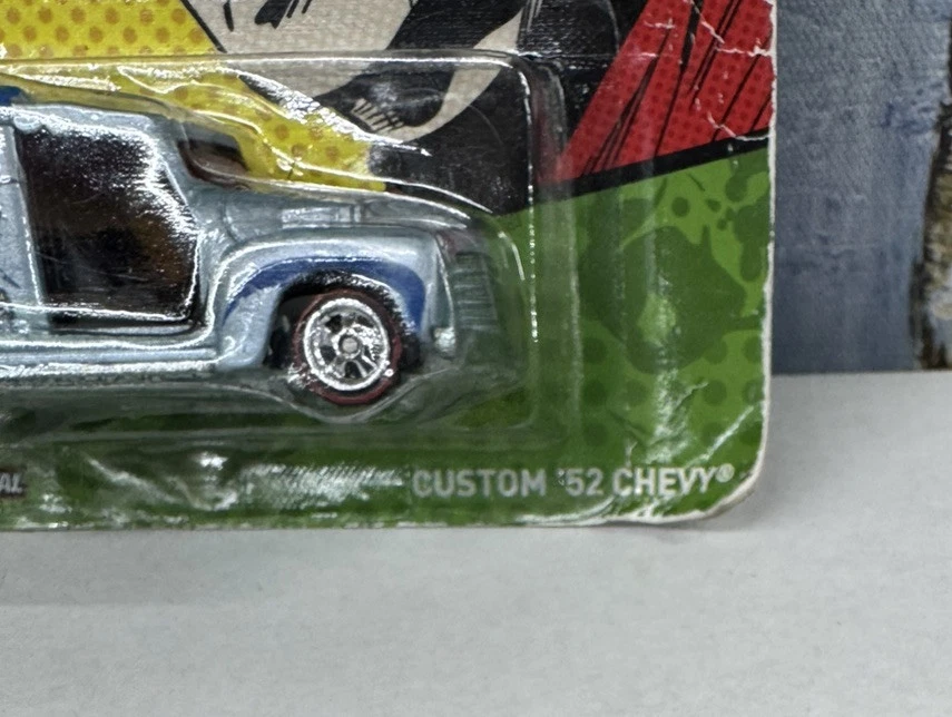 Chevy Hot Wheels Real Riders Star Trek Scotty Custom '52 NUEVO paquete dañado Foto 3 de 4