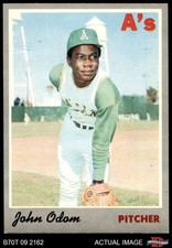 1970 Topps #55 Blue Moon Odom Athletics 6.5 - EX/MT+