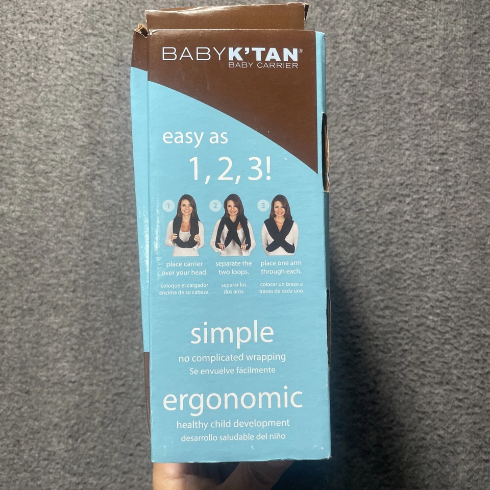 Baby K'tan Original hasta 35 libras, berenjena mediana púrpura mujeres 6-8, hombres 37-38 Foto 3 de 4