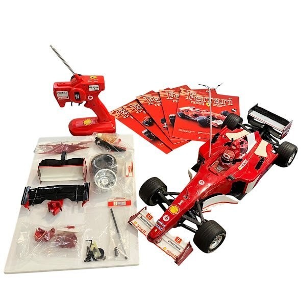 DeAgostini Ferrari F2004 F1 RC 1/8 Schumacher Kyosho Untested Used