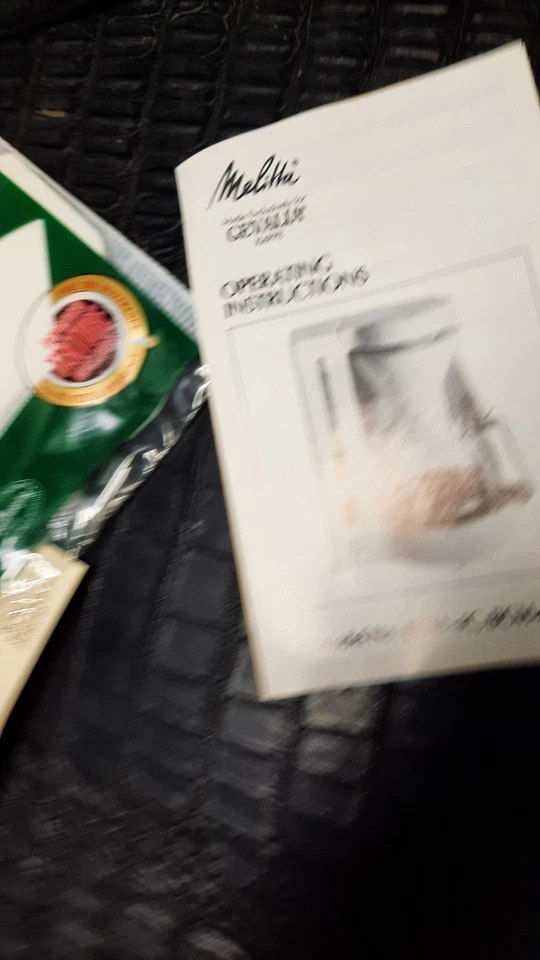 Melitta Gevalia 1-4 Cup Coffeemaker Model No. BCM-4CB Black New - Image 4 of 4