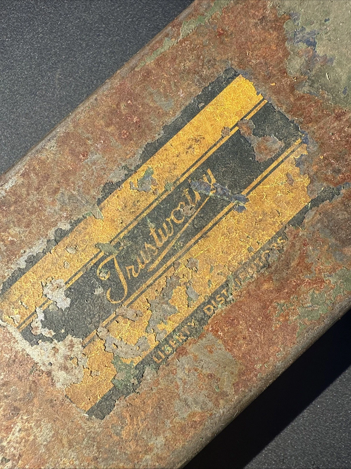 Vintage Antique Trustworthy Hardware Socket Set Case Metal Early 🇺🇸