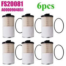 6PCS FS20081 Fuel Filter Water Separator NEW