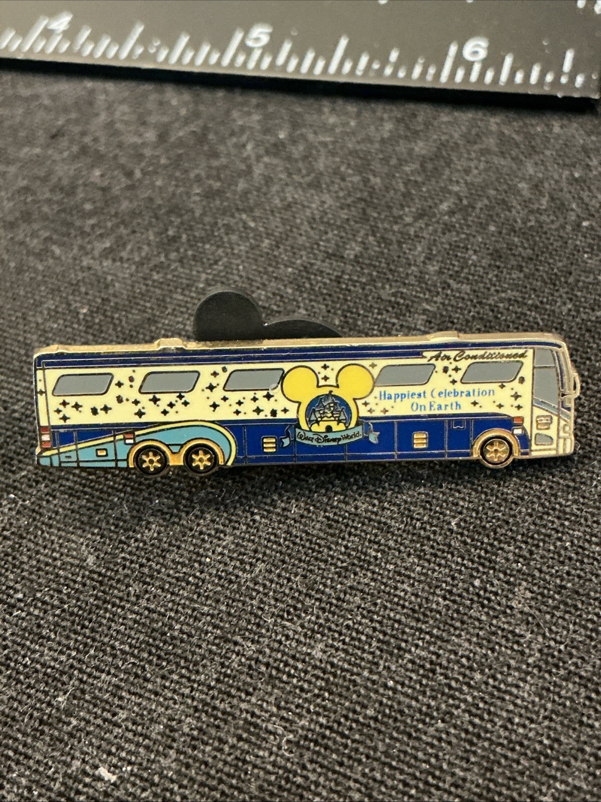 Disney Pin Magical Express Bus Happiest Celebration On Earth Transportation WDW