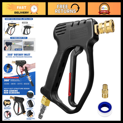 #ad #ad High Power 4000 PSI Pressure Washer Gun 10.5 GPM Foam Spray with Quick Connect $35.99