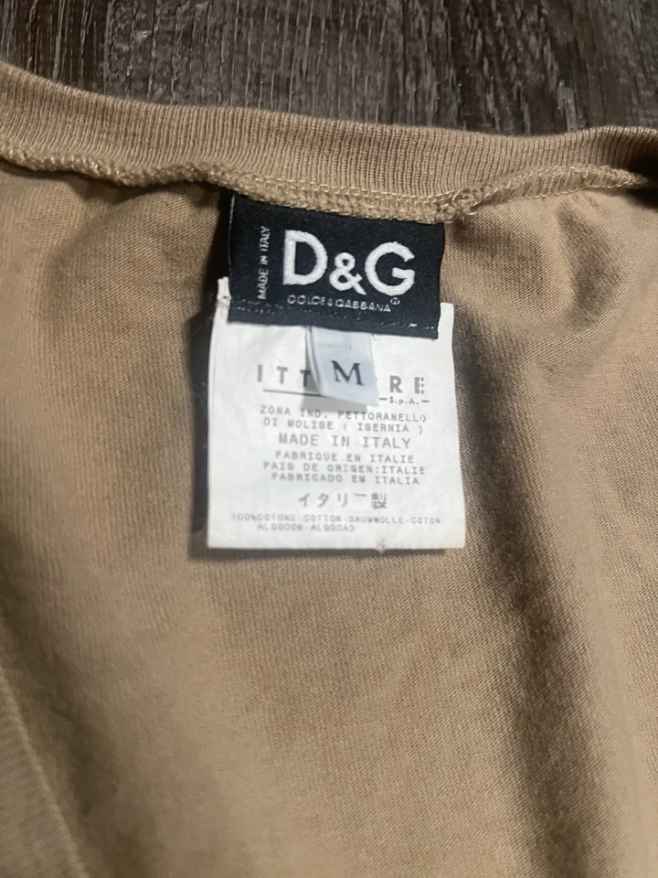 Dolce & Gabbana Wmns V Neck Top Medium - Image 3 of 3