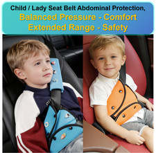 Child safety belt Seat belt shoulder,neck-saving fixator ,Breathable,General