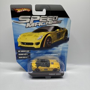 ホットウィール スピードマシーン フェラーリ 599 XX Hot wheels Speed Machines Ferrari 599XX Red VHTF – carolinasdiecast