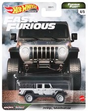 1/64 Hot Wheels Jeep Gladiator Furious Fleet Fast & Furious Diecast