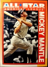 2025 Topps All-Star Red Mickey Mantle #90AS-43 NY Yankees 10 Card Vintage Lot