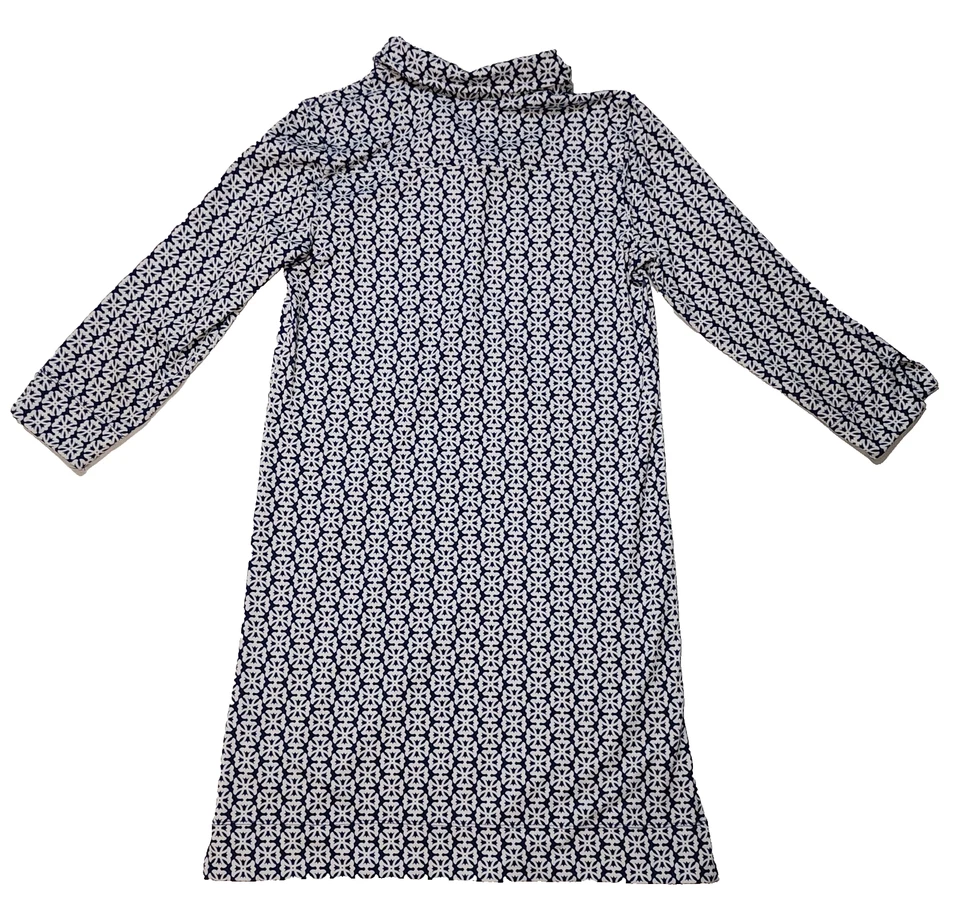 Vestido Floral Vineyard Vines Performance Sankaty Nylon Mangas 3/4 Cuello Polo S Foto 2 de 4