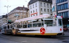 Foto Straßenbahn Tram Zürich Schweiz 9,5x15cm B4+Be4/6 #731+1802 Bellevue '94