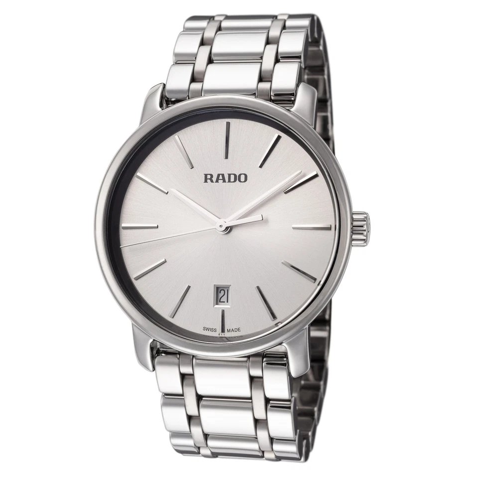 Relógio de quartzo masculino Rado diamante 40 mm R14072112