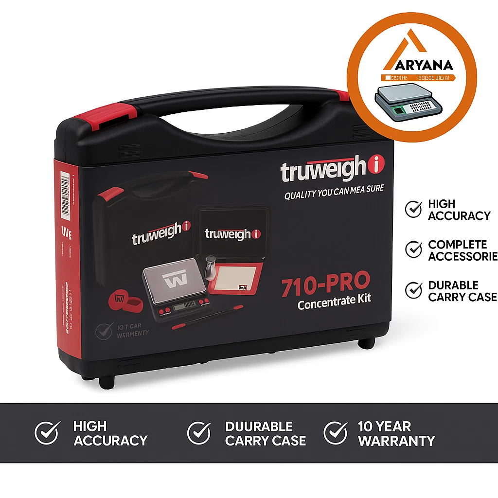 Truweigh 710-PRO Concentrate Kit – Professional Digital Scale Set – 100g x 0.01g