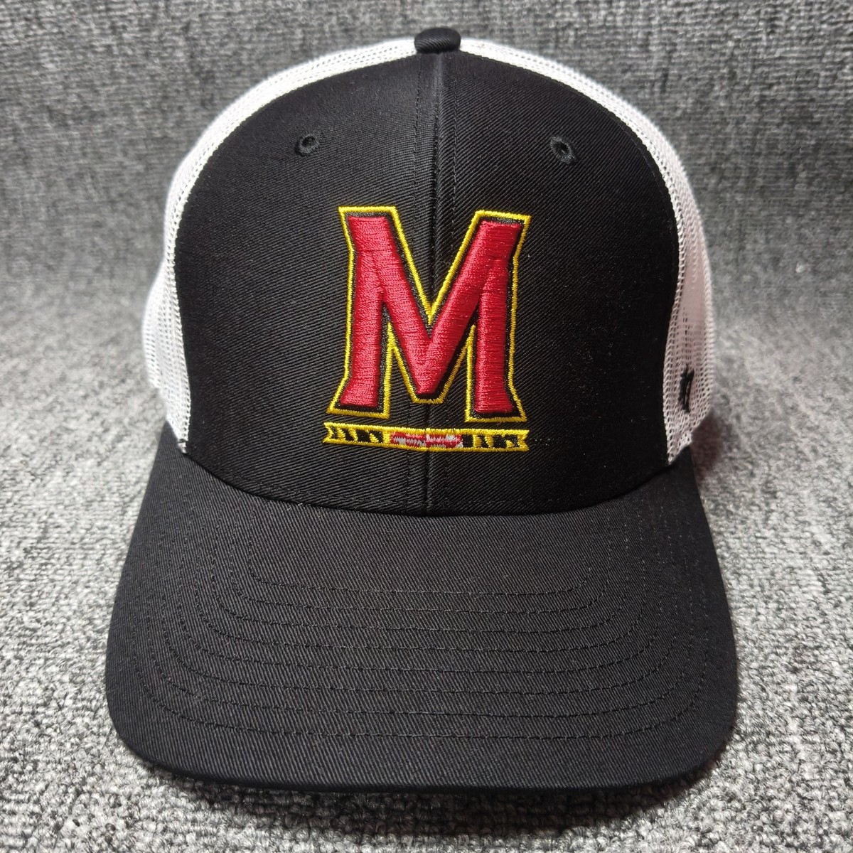'47 Brand Maryland Terrapins Trucker Hat Black White Snapback