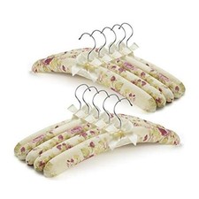 Padded Clothes Hangers for Sweaters   Women Padded Coat Hangers- Pack of 10