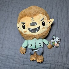 New NWT Universal Monsters Wolf Man LITTLE MONSTERS Plush 8  Limited Edition