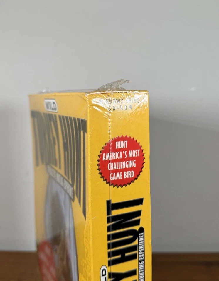 Vintage Wild Turkey Hunt Interactive Hunting Big Box PC Game - SEALED 1997 - Image 2 of 4