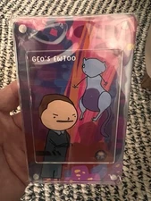 Geo’s Ewtoo Dysfunctional Geekstop Extend Art Display Case + Pokenot Card Mewtoo
