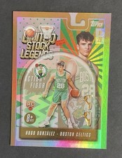 2025-26 Topps - Limited Stock Legends Hugo Gonzalez #LST-28 (RC) Celtics