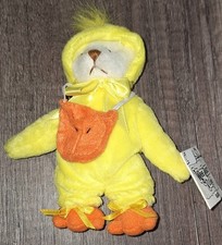 Ganz Wee Bear Village Jointed Duck Costume 6 Inches With Tag