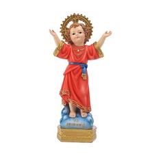 Retro Design European Child Figurine for Cafe Sitting Room Table Ornament