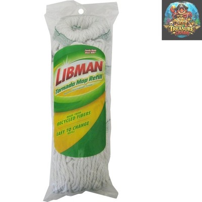 Blade-Saving Libman Tornado Mop Refill - Superior 50% Coverage for Hard Floors