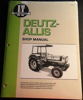 Operators Manual For Deutz 6265 Tractor Allis