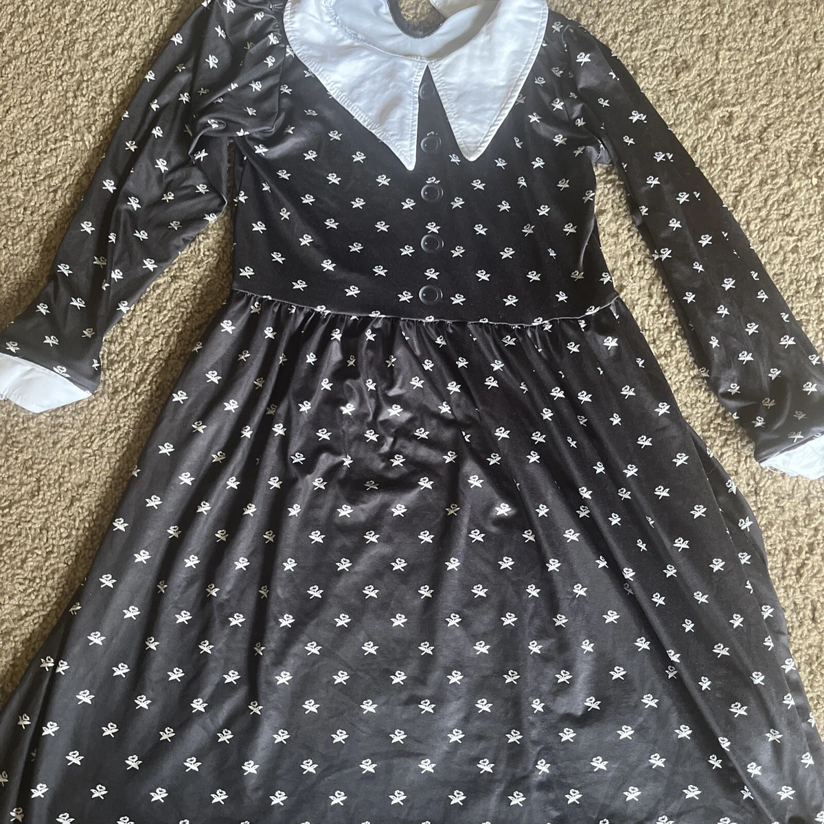 Wednesday addams 2025 floral dress