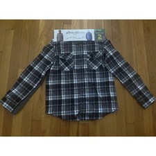 Eddie Bauer Boys 8/10 Two Piece Shirt Set, NWT