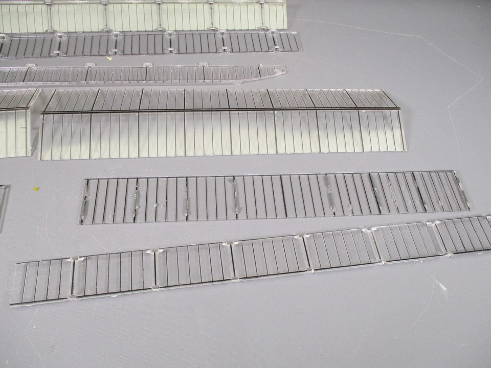 LQ1668 JOUEF 1019 Train Ho 1/87 1:87 Eléments pour grande verrière de gare - Photo 3/4