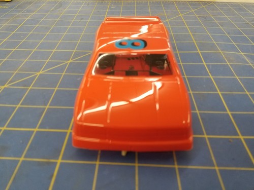 1/24 Champion Turbo Flex Super Truck Slot Car - Naranja #8 de Mid America - Imagen 5 de 5