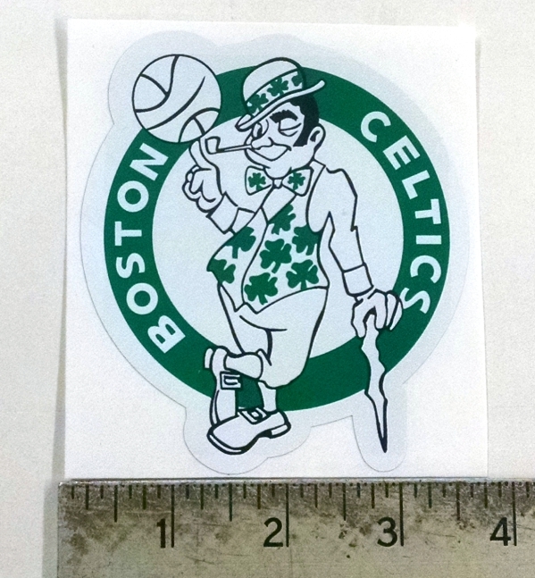 Vintage NBA Celtics basketball logo sticker decal | eBay