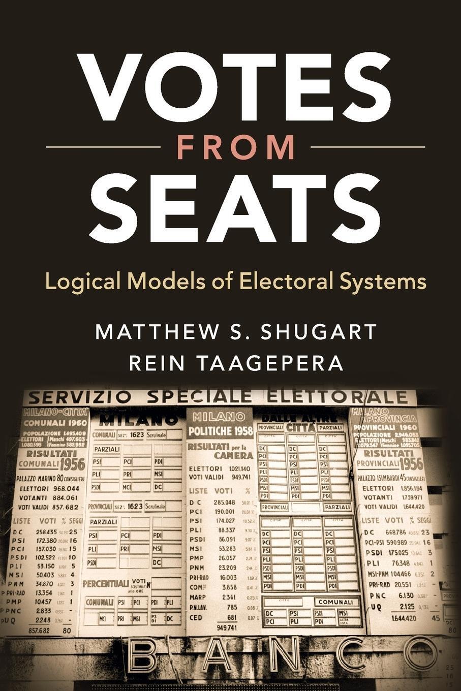 Thumbnail - Rein Taagepera | Votes From Seats | Taschenbuch | Englisch (2017) |