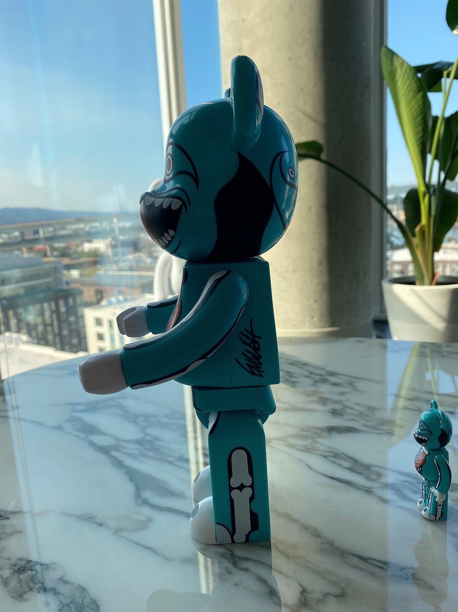 その他 BE@RBRICK - BE@RBRICK RON ENGLISH 100% &amp; 400% BEARBRICK Ron English SDCC 400% & 100% Figure Set - Medicom