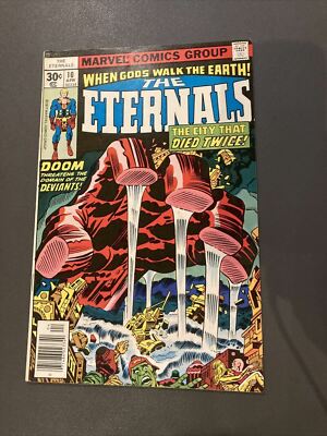 The Eternals #10 - Marvel Comics 1977 - Back Issue