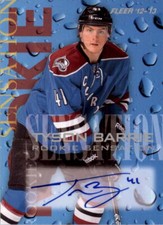 2012-13 Fleer Retro Rookie Sensations Autographs #18 Tyson Barrie C Auto - NM-MT
