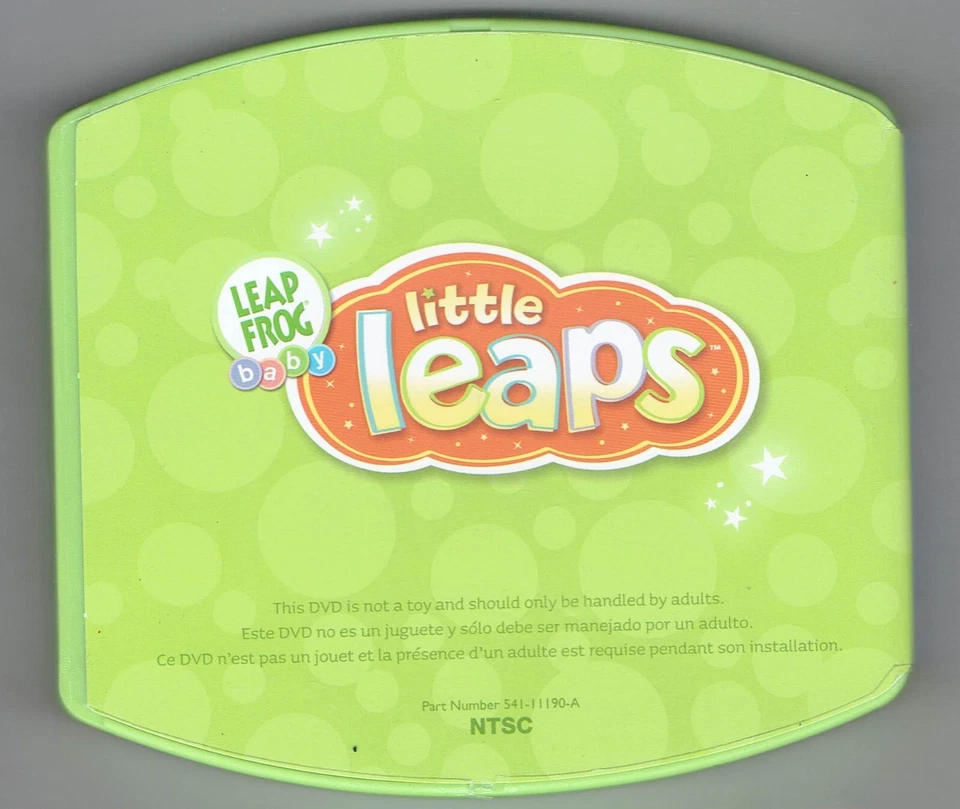 Leapfrog Baby little leaps Creative Baby Disc Game Rare Educational - Image 2 of 2