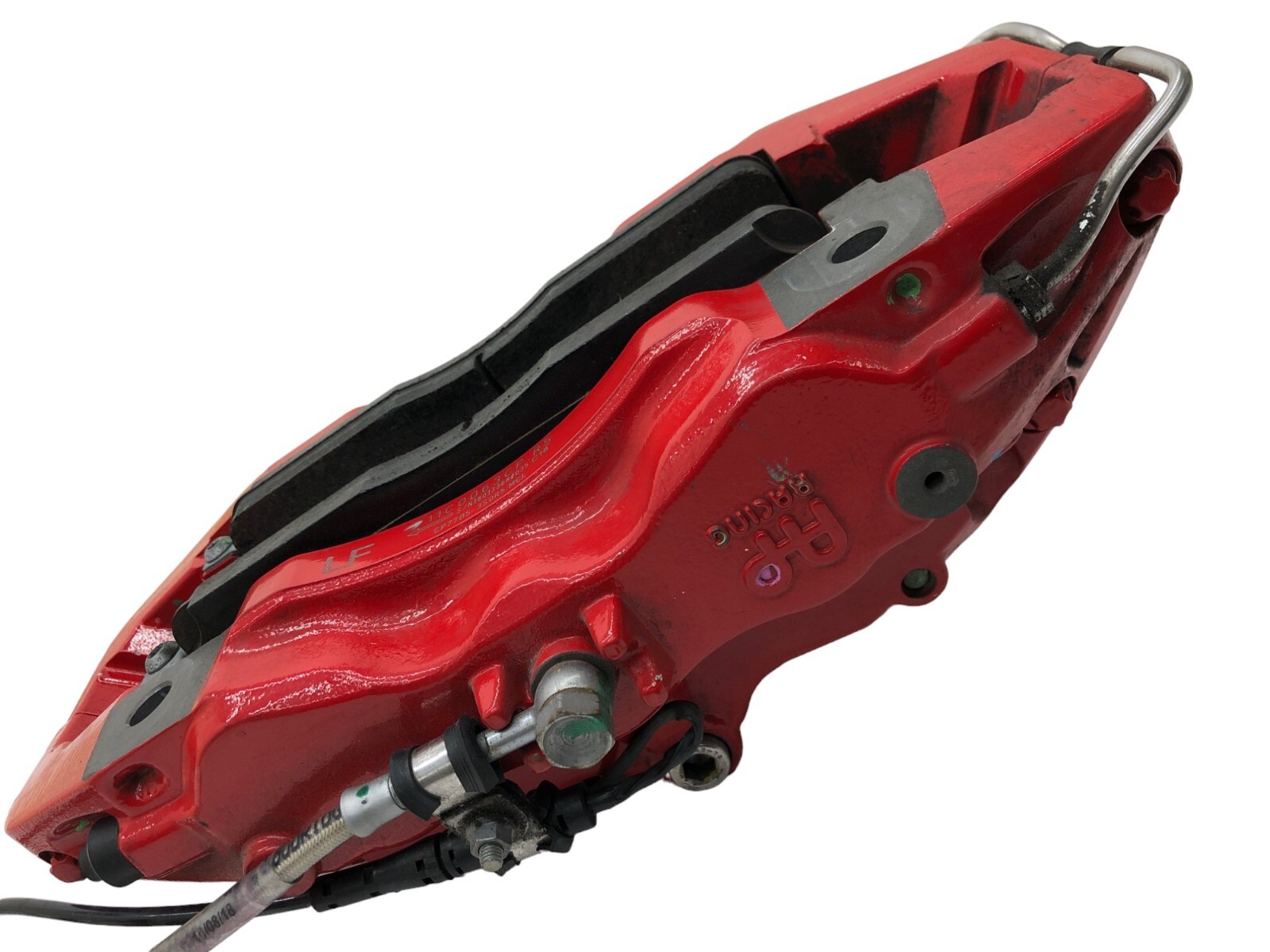 2015-2021 MCLAREN 570S LEFT FRONT BRAKE CALIPER RED 11C0063CP R5 OEM