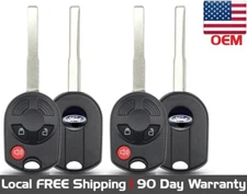 2x New OEM Factory Remote Key Fob For Ford Escape & Transit OUCD6000022