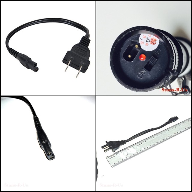 2 Stun Gun Taser Charger Charging Cords Vipertek Stuns R US Two Tazer