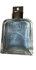 ETERNITY AQUA CK Calvin Klein for Men 3.4 oz EDT Spray Perfume White Box Rare