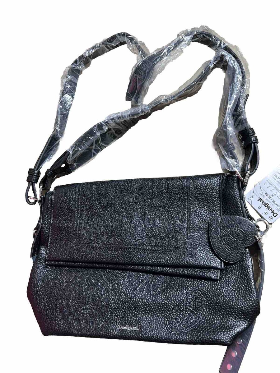 Desigual schoudertas Habana Seshat Hand Bag Black zwart