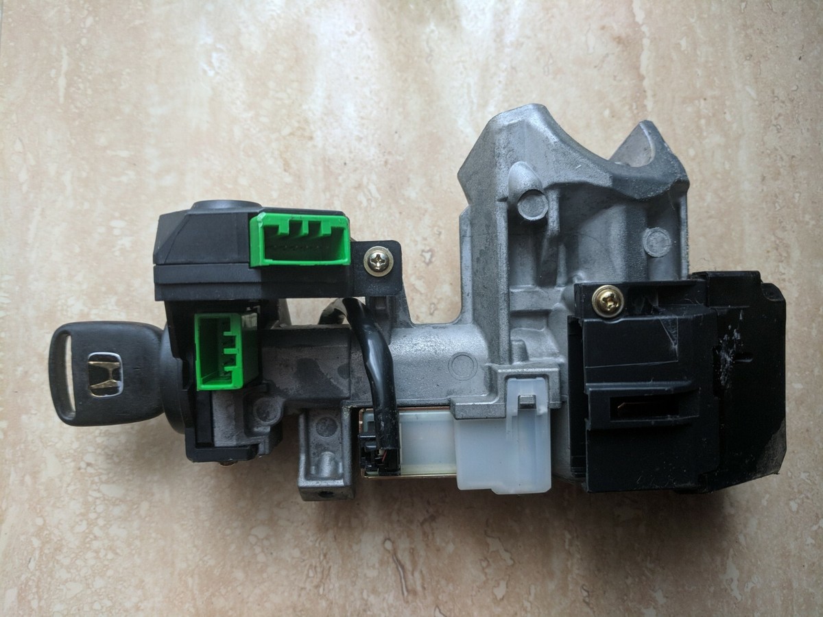 03 04 05 Honda Civic OEM Ignition Switch Cylinder Lock Auto Trans Assembly KEY - Foto 7