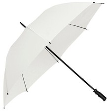 Golfschirm Regenschirm Stockschirm Partenschirm Hochzeit Brautschirm weiß