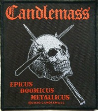 CANDLEMASS PATCH AUFNÄHER # 2 EPICUS DOOMICU...