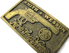Smith  Wesson World's Finest Handgun Belt Buckle