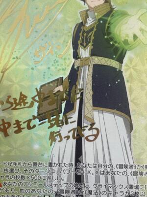 Signed Weiss Schwarz Sein Frieren Beyond Journey's End Card SFN